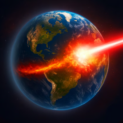 Planet Destruction spēles logotips